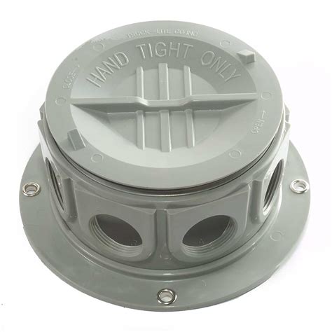 round trailer junction box|surface mount junction box.